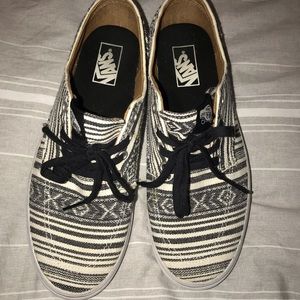 Tribal print vans